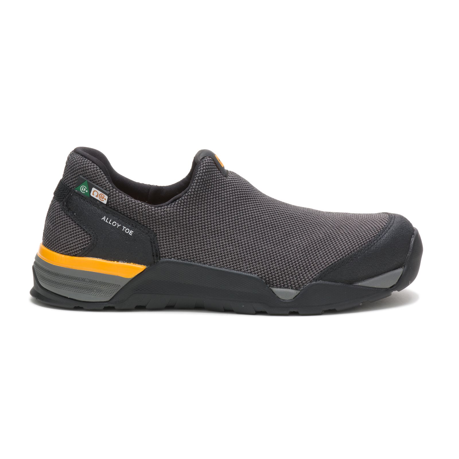 Caterpillar Sprint Mesh Moc Alloy Toe Csa - Mens Work Shoes - Black - NZ (841ODRLHQ)